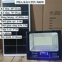 Đèn Năng Lượng Mặt Trời Chính Hãng 500w 400w 300w 200w Vỏ Nhôm Đèn Đường Đường Sân Vườn Chống Lóa IP67 bảo hành 2 năm