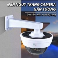 Đèn năng lượng mặt trời đèn tường Giả Camera hình cầu, an toàn, tiện lợi- K1532