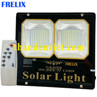 Đèn năng lượng mặt trời FRELIX Solar Light 200W 2 khoang led