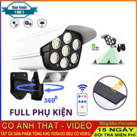 Đèn Năng Lượng Mặt Trời Giả Camera Chống Trộm