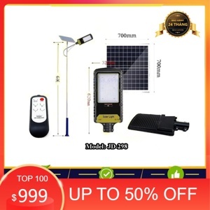 Đèn năng lượng mặt trời JinDian JD-298 (129w)