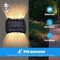 Đèn năng lượng mặt trời ngoài trời 10led Cảm biến chuyển động năng lượng mặt trời Ánh sáng an ninh năng lượng mặt trời Đèn tường ấm áp Đèn năng lượng mặt trời cho hàng rào sân trước lối đi