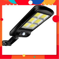 Đèn năng lượng mặt trời sân vườn solar light chống bão 150W,Đèn 6 mắt năng lượng có điều khiển từ xa