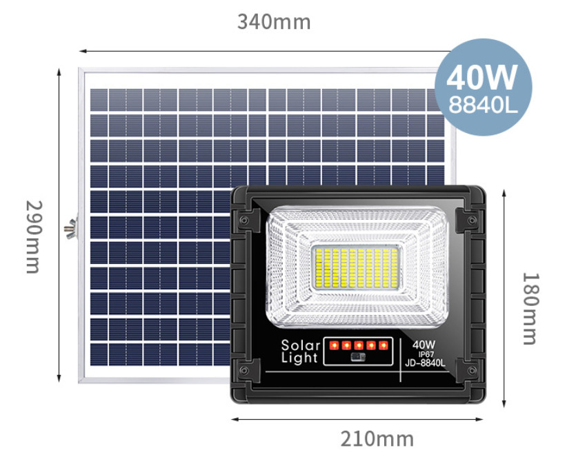 Đèn năng lượng mặt trời Solar VC-8840