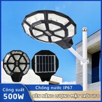 Đèn năng lượng mặt trời UFO-hình hoa, tấm pin đa tinh thể silicon siêu bền, sạc nhanh hơn- K1915