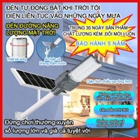 Đèn năng lượng mặt trời 200W-1850W Bảo hành 10 năm Có đèn hiển thị pin đèn năng lượng trời Chống thấm ngoài trời