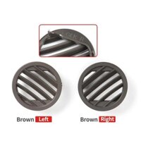 Đen Nâu Trái Phải Xe Phía Trước Bảng Điều Khiển Air Ac Thông Hơi Điều Hòa Không Khí Lỗ Thông Hơi Viền Dành Cho Xe Mercedes GLK X204 2008-2015