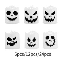 Đèn nến Halloween Lò sưởi Trung tâm Đêm giao thừa LED Nến Tealight