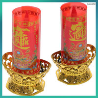 Đèn nến Trung Quốc Phật giáo Nến Altar Đèn cổ điển hy sinh chạy bằng pin điện daicoltd