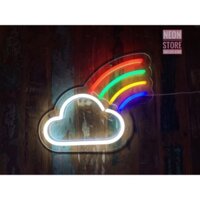 Đèn Neon “Mây Cầu Vồng” trang trí decor, đèn ngủ (TẶNG NGAY mạch điều khiển tích hợp)