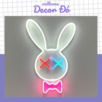 Đèn NeonSign | Thỏ Playboy | Kích Thước 33x16cm | Quà Tặng Trang Trí Cực Chất , Siêu Sáng & Tiết Kiệm Điện Với Led 12v |