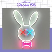 Đèn NeonSign | Thỏ Playboy | Kích Thước 33x16cm | Quà Tặng Trang Trí Cực Chất , Siêu Sáng & Tiết Kiệm Điện Với Led 12v |