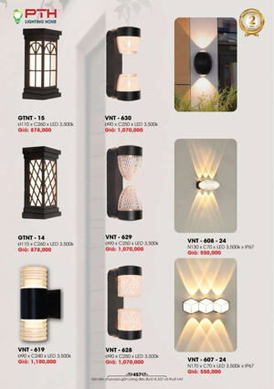 Đèn ngoài trời VNT-619