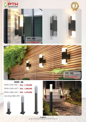 Đèn ngoài trời VNT-665