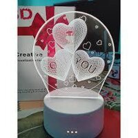 Đèn ngủ 3D 7 màu