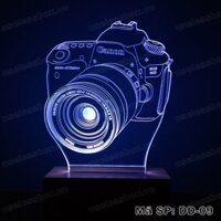 Đèn ngủ 3D hình máy ảnh Canon