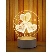 Đèn ngủ 3D hình tròn