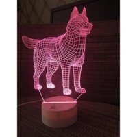 Đèn ngủ 3d led - Husky