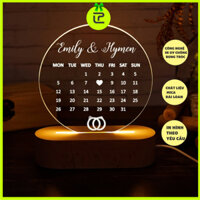 Đèn Ngủ 3D Led Vẽ Chibi Theo Yêu Cầu,Đèn Khắc Hình Ngày Kỷ Niệm, Đèn Ngủ Để Bàn Tự Khắc Hiện Đại Trang Trí Decor