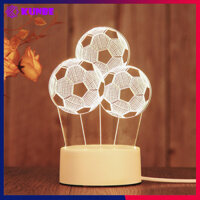 Đèn Ngủ 3D Trang Trí KUNBE Có 3 Chế Độ Ánh Sáng, Nhiều Hình Ngộ Nghĩnh Phù Hợp Decor Quà Tặng - Bóng Đá