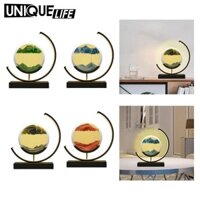 Đèn ngủ 3D Tranh cát Đèn ngủ T3home trang trí nghệ thuật trang trí phòng khách bàn quà tặng Tranh cát 3D với đèn led tích hợp và phiên bản rung chuyển động 360 độ