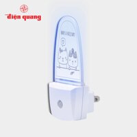 Đèn ngủ cảm biến LED Điện Quang ĐQ LNL10 Cảm biến quang - Xanh dương