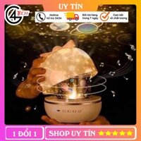 Đèn ngủ chiếu sao vũ trụ đại dương  cổ tích xoay tự động dùng trang trí phòng ngủ tuyệt đẹp (tặng kèm 6 tấm phim)