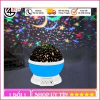 Đèn ngủ chiếu sao vũ trụ độc đáo xoay 360 độ