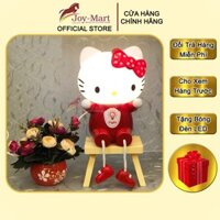Đèn Ngủ Cho Bé ♥️JOYMART♥️ Đèn Bàn Mini Hình Kitty - Đèn Bàn Phòng Ngủ Kèm Bóng Led Tiết Kiệm Điện MB6725/2