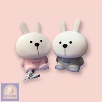 Đèn ngủ con thỏ cảm ứng 4 màu siêu xinh