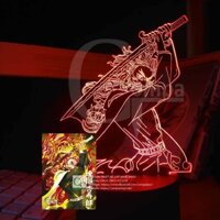 [ĐÈN NGỦ CỰC ĐẸP] Đèn Ngủ Kimetsu no Yaiba Viêm Trụ Rengoku Kyoujurou Type 03