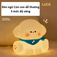 Đèn ngủ Cún con dễ thương, đèn ngủ để bàn trang trí quà tặng đáng yêu - IN4TECH