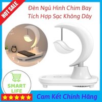 Đèn Ngủ Đa Năng Tích Hợp Sạc Không Dây Loa Bluetooth Đèn Ngủ Sạc Pin Có Thể Thay Đổi 8 Màu Ánh Sáng Theo Ý Muốn