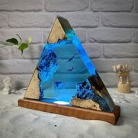 Đèn Ngủ Đại Dương, Đèn Bạch Tuộc Epoxy Resin, đèn trang trí, món quà ý nghĩa tặng sinh nhật