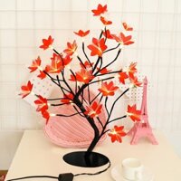 Đèn ngủ để bàn decor trang trí độc đáo hoa anh đào blossom nhật bản phong cách huyền bí á đông