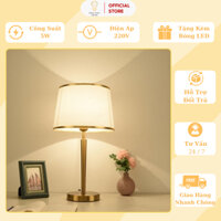 Đèn Ngủ Decor Để Bàn Energy Green Lighting S3074 - Khung Kim Loại - Kiểu Dáng Sang Trọng - BH 1 Năm