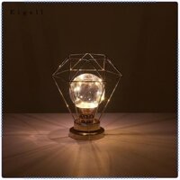 Đèn ngủ Đèn LED chạy bằng pin rỗng Thời trang cũ 20x18x23cm