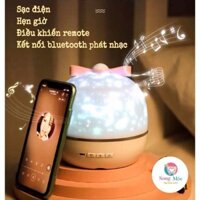 Đèn Ngủ, Đèn Trang Trí Phòng Chiếu Sao, Hình Ảnh Vũ Trụ, Đại Dương Xoay Tự Động Cực Kì Đẹp Mắt