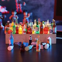 Đèn ngủ DIY trang trí phong cách quầy bar mini mới lạ. Đèn trang trí bàn làm việc, xe ô tô