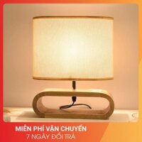 Đèn ngủ gỗ Decor trang trí nội thất BESTHOME nhẹ nhàng, tinh tế - Tặng kèm bóng LED chuyên dụng