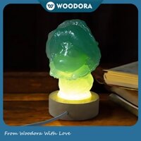 Đèn Ngủ Handmade Độc Đáo, Resin DIY Sáng Tạo, Quà Tặng Trang Trí Phòng Ngủ, Phòng Khách