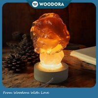 Đèn Ngủ Handmade Resin, Tạo Hình Độc Đáo, Sáng Tạp, Quà Tặng Trang Trí Phòng Ngủ, Phòng Khách