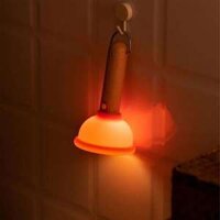 Đèn ngủ hình cây hút bồn cầu ngộ nghĩnh với 3 chế độ sáng đèn có móc treo