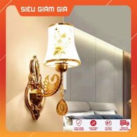 Đèn ngủ hình con công, trang trí phòng ngủ, phòng khách hình chao hoa sen.
