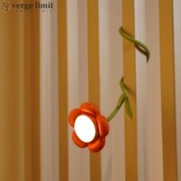 Đèn ngủ hoa VERGE LIMIT, Đèn sách nhỏ Đèn LED bảo vệ mắt, Đèn mềm trang trí nhà cửa Phòng trẻ em 3 bánh răng Bài tập