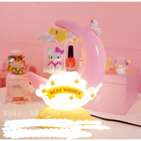 Đèn ngủ hoạt hình mèo Hello Kitty siêu đáng yêu ( cắm điện xài trực tiếp)