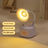 Đèn ngủ khủng long dễ thương MENG NI có đầu có thể điều chỉnh và khả năng ấm áp