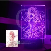 [ĐÈN NGỦ LED 3D ANIME ĐẸP] Đèn Ngủ Gotobun no Hanayome Miku Nakano Type 07 AGNH0207 16 MÀU TUỲ CHỈNH