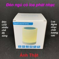 Đèn Ngủ LED Cảm Ứng [Hàng Cao Cấp] Nhiều Chế Độ Sáng, Loa Nghe Nhạc Hay, Kết Nối Bluetooh, Bảo Hành 1 Đổi 1