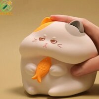 Đèn ngủ LED cho mèo HJKL Silicone ngộ nghĩnh cho trẻ em